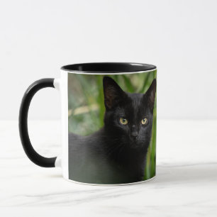 Black Cat Double Sided Tasse