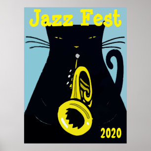 Black Cat Fest mit Trumpf Poster