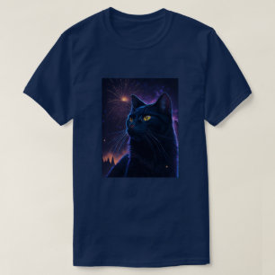 Black Cat Fireworks T-Shirt