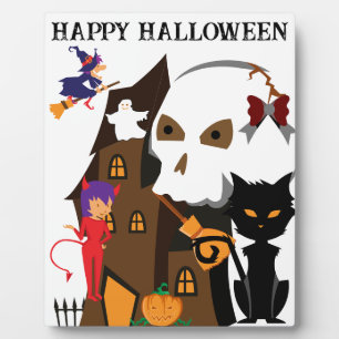 Black Cat Geschenke Fotoplatte