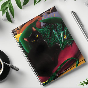 Black Cat Green Dragon