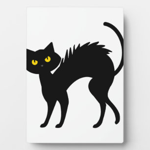 Black Cat Halloween - Black Cats T - Shirt Fotoplatte