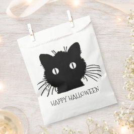 Black Cat Halloween-Leckereien Geschenktütchen