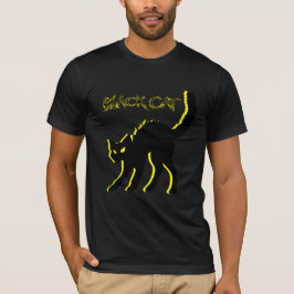 Black Cat Inspiriert Halloween-Shirt T-Shirt