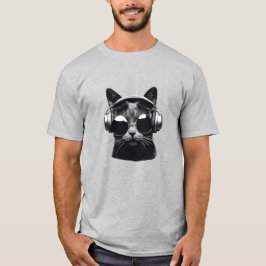 Black Cat Jammin-T - Shirt