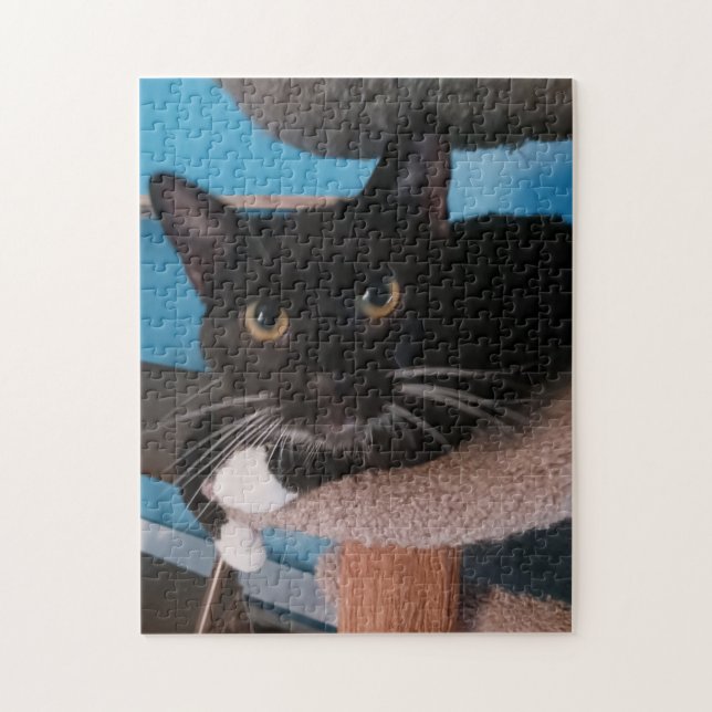 Black Cat Jigsaw Puzzle (Vertikal)