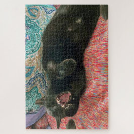 Black Cat Jigsaw Puzzle