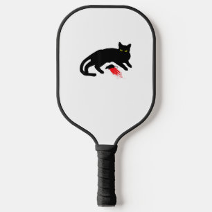 Black Cat Killer Instinkte Tote Maus Punk Goth Pickleball Schläger