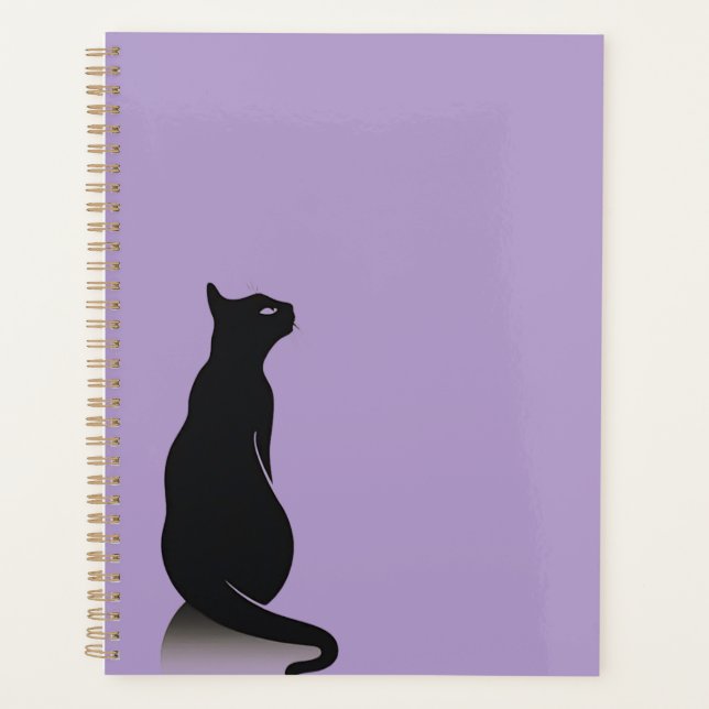 Black Cat Lilac Planer (Vorderseite)