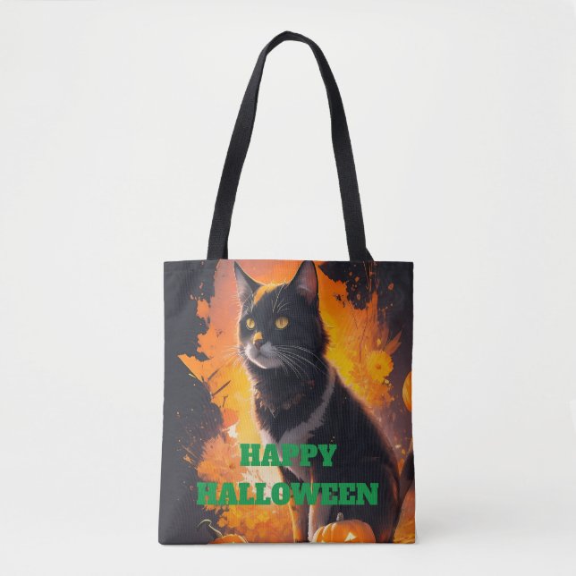Black Cat Magik-Tasche Tasche (Vorderseite)