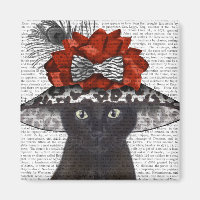 Black Cat mit Fabulous Hat