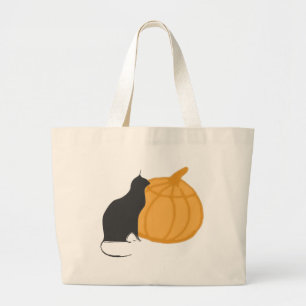 Black Cat `n Pumpkin Tasche