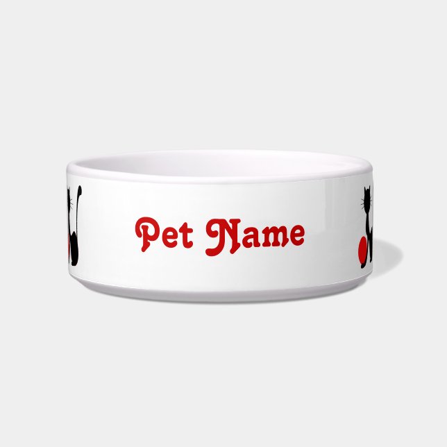 Black Cat Pet Bowl Napf (Vorderseite)