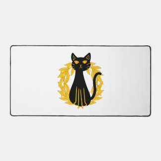 Black Cat Pets Horror Halloween Kids Schreibtischunterlage