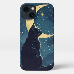 Black Cat Phone Case für iPhone Hülle