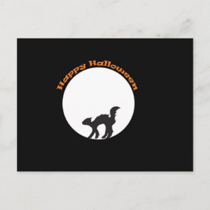 Black Cat Postcard Postkarte