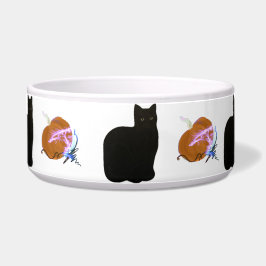 Black Cat Pumpkin Halloween Fall Maureen A. Girard Napf