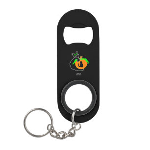 Black Cat Pumpkin Mini Flasche Opener Schlüsselanh Flaschenöffner