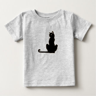 Black Cat Ringer-T - Shirt