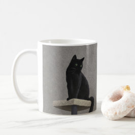 Black Cat Royalty Kaffeetasse