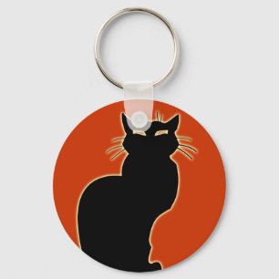 Black Cat Schlüsselanhänger Cat Gift Pet Cat Schlü