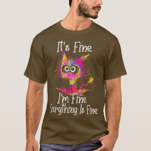 Black Cat seine feine im feinen alles ist eine gut T-Shirt