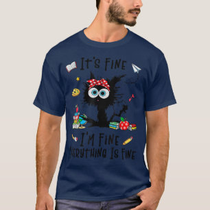 Black Cat seine feine im schönen alles ist ein sch T-Shirt