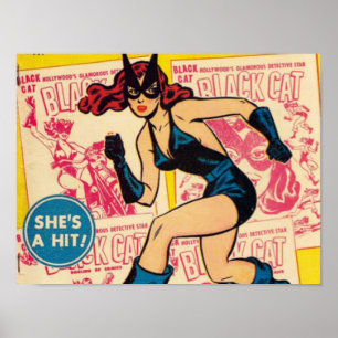 Black Cat, sie ist ein Hit Poster