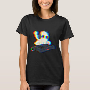 Black Cat Skeleton Hand Boop Halloween Katzen Love T-Shirt
