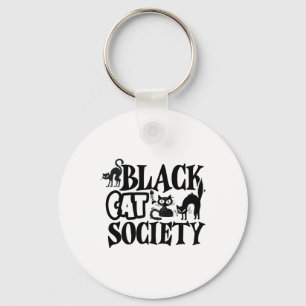 Black Cat Society Schlüsselanhänger