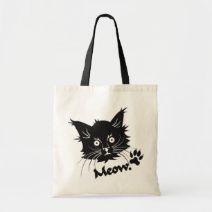 Black Cat-Tasche - wählen Sie Stil & Farbe Tragetasche