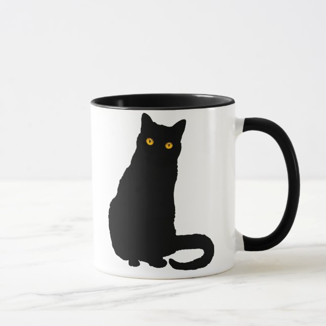 Black Cat Tasse Nummer 1 (Rechts)