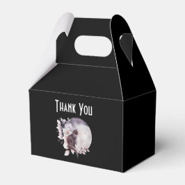 Black Cat von einem magischen Vollmond Danke Geschenkschachtel