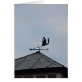 Black Cat Weather Vane