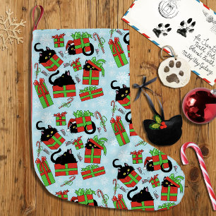 Black Cat Weihnachtsgeschenke Kleiner Weihnachtsstrumpf