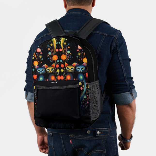 Black Caturday Bedruckter Rucksack (Insitu (Modell))