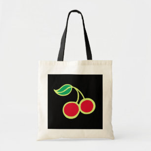 Black Cherry Tote Bag Tragetasche