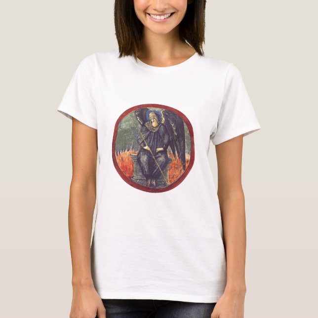 Black Cherubim Engel T-Shirt (Vorderseite)