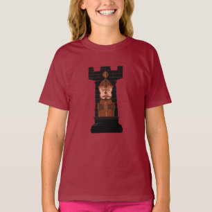 Black Chess Rook T - Shirt