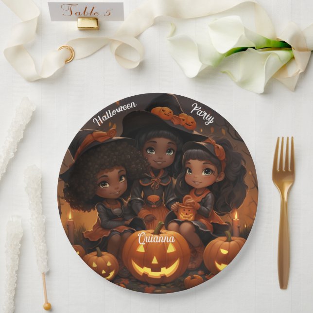 Black Children Halloween-Party Teller (Hochzeit)