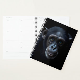 Black Chimpanze Monkey Planer