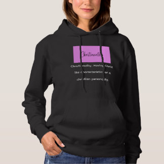 Black christianality hoodie 