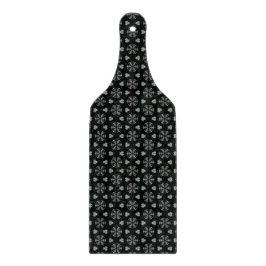 Black Circle Delight Cutting Board Schneidebrett