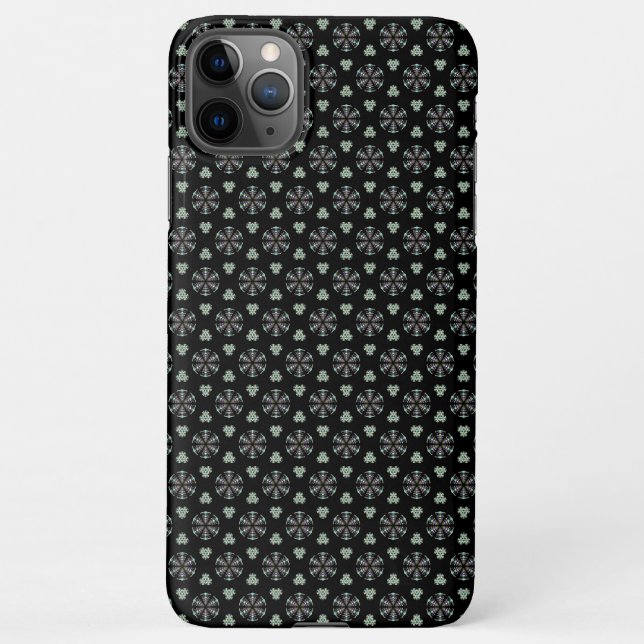 Black Circle Delight Phone Case iPhone Hülle (Rückseite)