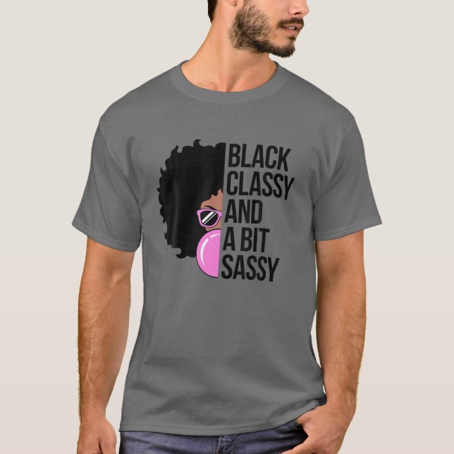 Black Classy T-Shirt (Vorderseite)