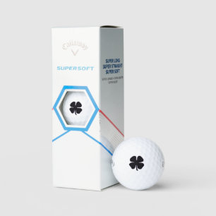 Black Cloue Callaway Supersoft golfbälle 3 pk