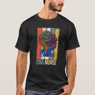 Black Cna Nurse für das afrikanisch-amerikanische  T-Shirt