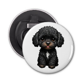 Black Cockapoo Flaschenöffner