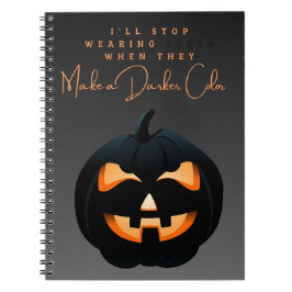 Black Cover Notebook Notizblock