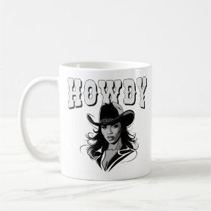 Black Cowgirl Western Rodeo Texas Black History Kaffeetasse